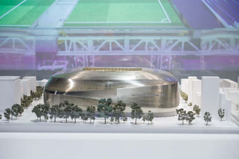 Maqueta del Nuevo Santiago Bernabeu