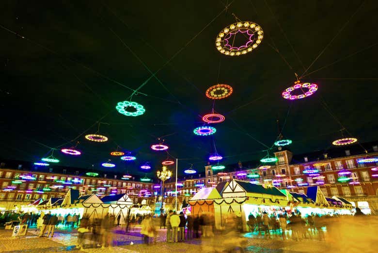 Mercado navideño en la Plaza Mayor