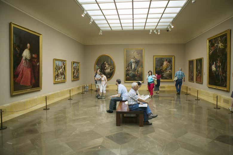 Una delle sale del Museo del Prado