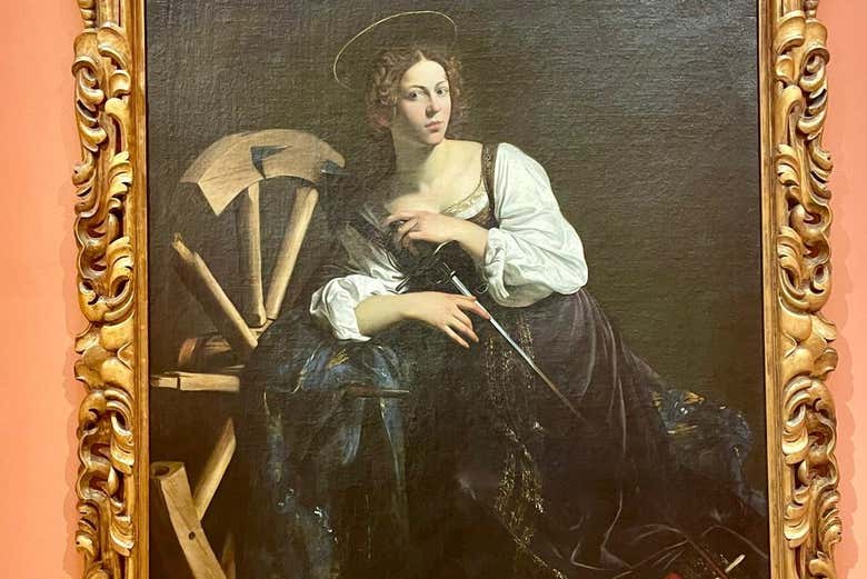 Vocês poderão admirar obras de arte de grande valor
