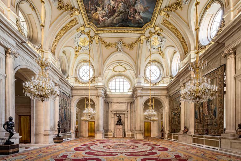 Salón de Columnas del Palacio Real de Madrid