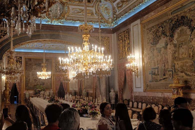 Intérieur du Palais Royal de Madrid