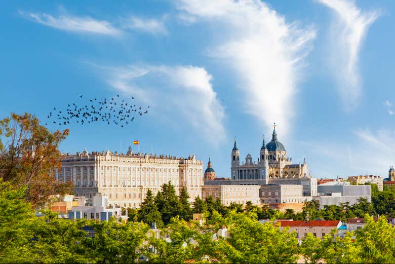 Vista panoramica del Palazzo Reale e della Cattedrale