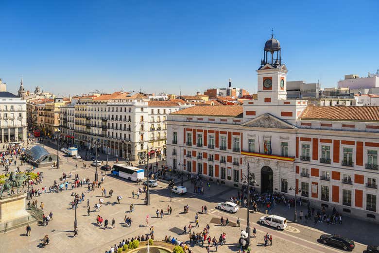 Panoramica della Puerta del Sol