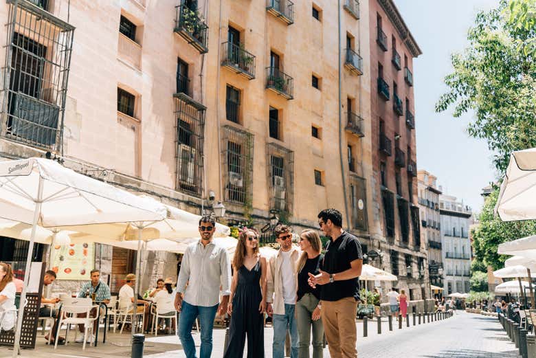 Strolling though the streets of Madrid