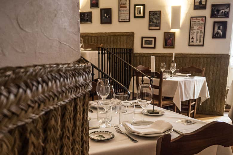 Intérieur du Tablao de la Villa