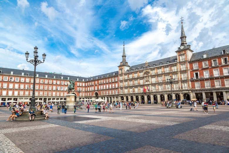 Plaza Mayor di Madrid