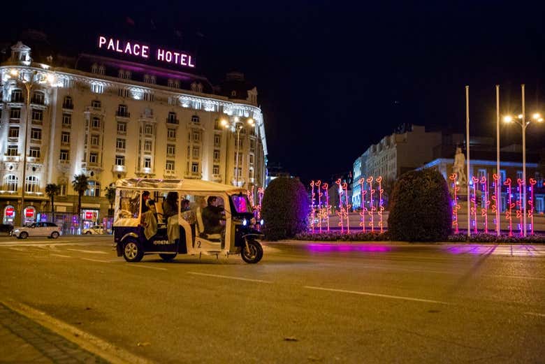 Plaza de Neptuno en Navidad