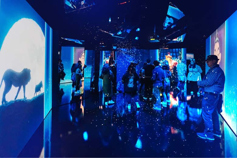 Proyecciones que veréis en la exposición