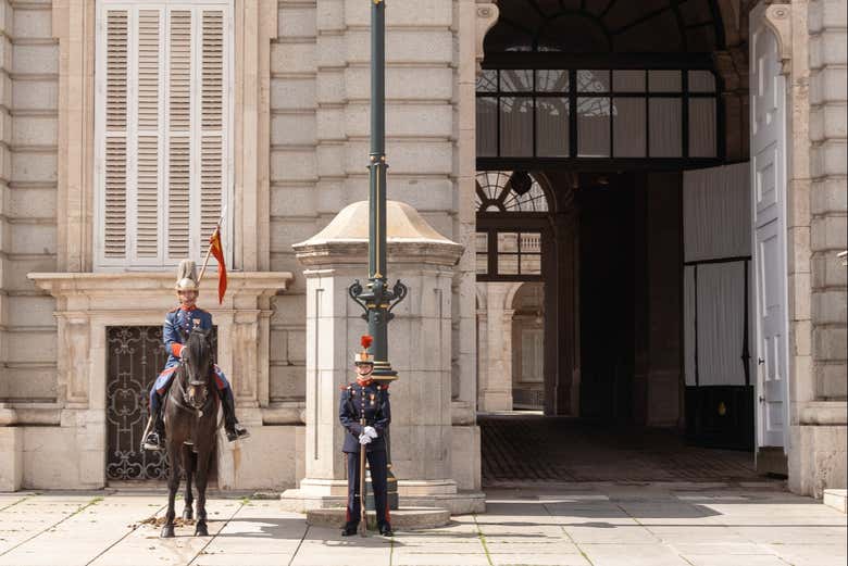 Puerta del Príncipe del Palacio Real de Madrid