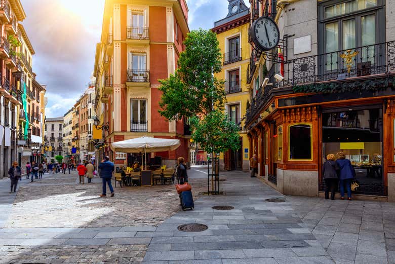 Rue pittoresque de Madrid