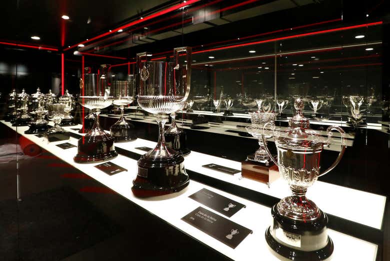 Sala de trofeos del Cívitas Metropolitano
