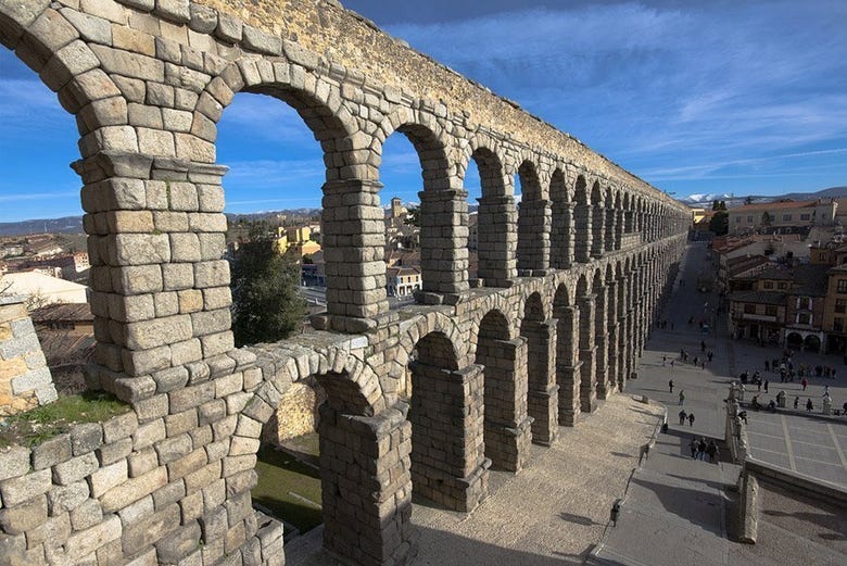 Acueducto de Segovia, emblema de la Hispania romana