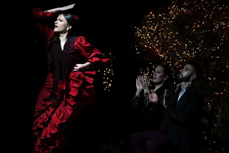 Une danseuse de flamenco