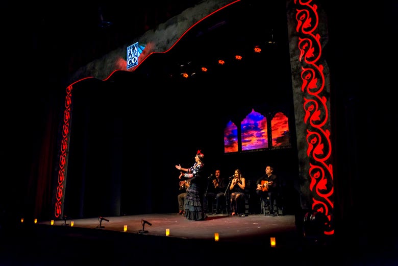 Spectacle dans le Teatro Flamenco de Madrid