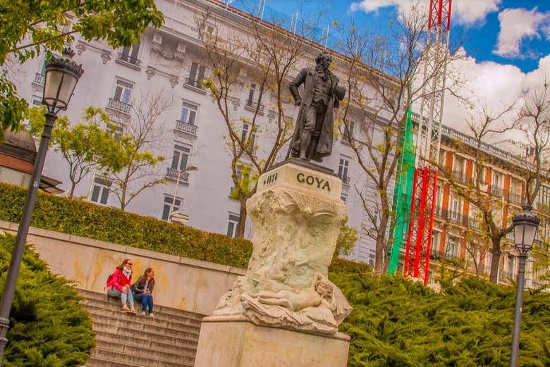Statue de Goya
