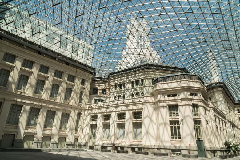 Soffitto di vetro del Palazzo