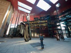 Sculptures outside the Reina Sofia Museum