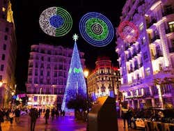 Plaza de Callao en Navidad