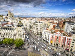 Panorámica de Gran Vía