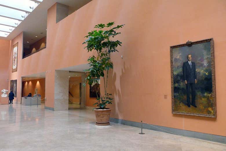 All'interno del Museo Thyssen-Bornemisza