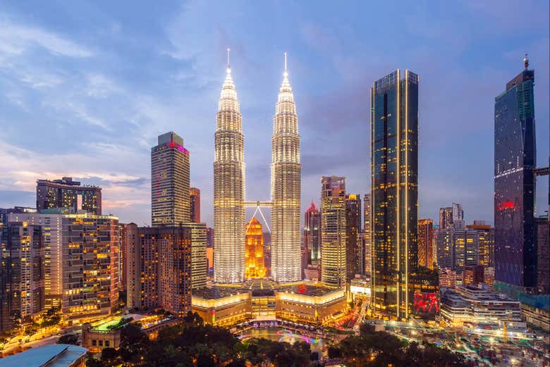 Torres Petronas en Kuala Lumpur