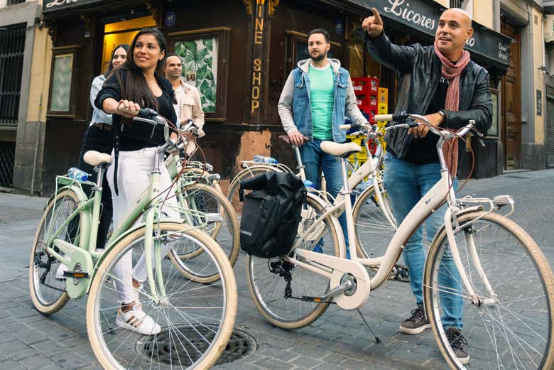 Una de las paradas del tour