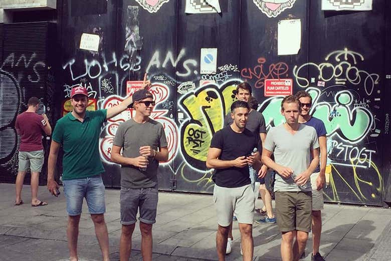 During the tour