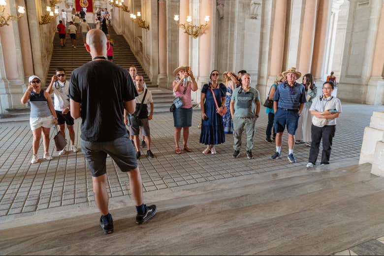 Visitando el Palacio Real