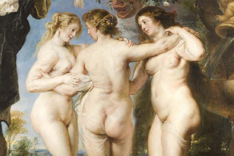 See Rubens' The Three Graces