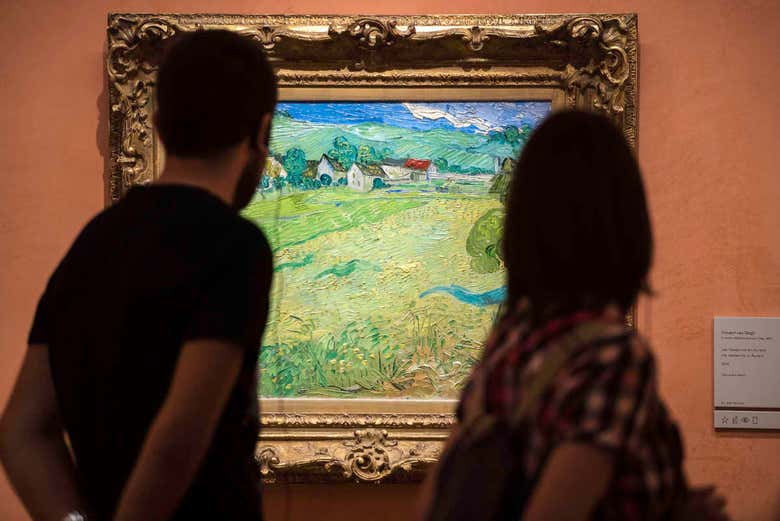 Marvel at beautiful works of art