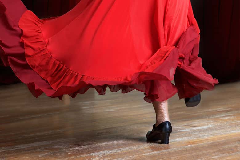 Taconeo flamenco