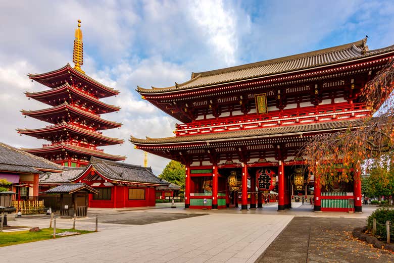 Templo Senso-ji en Tokio