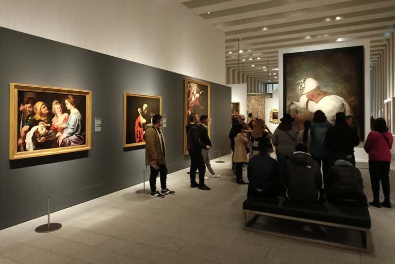 Visite de la Galerie des collections royales