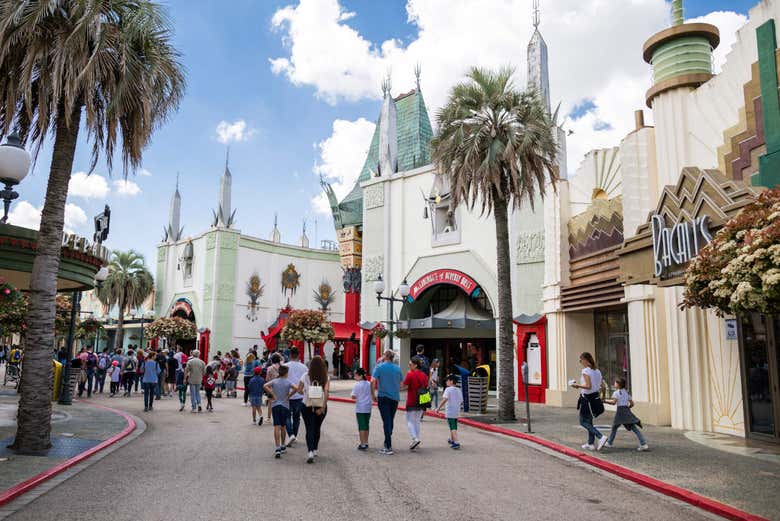 Vista del Parque Warner