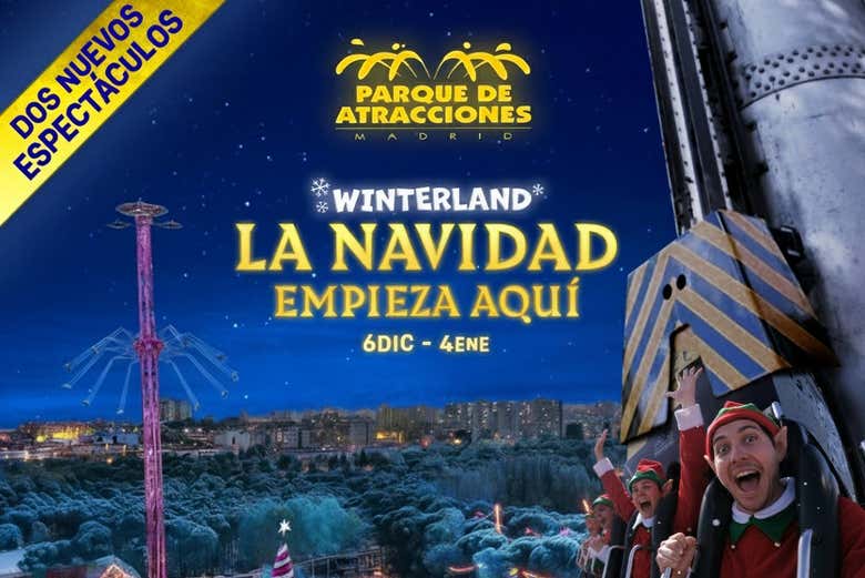 Winterland, la Navidad en el Parque de Atracciones