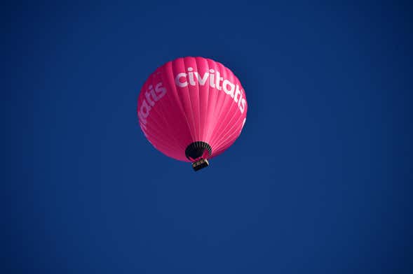 Passeio de balão por Segóvia