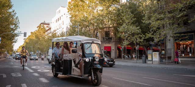 Tour en tuk tuk por Madrid