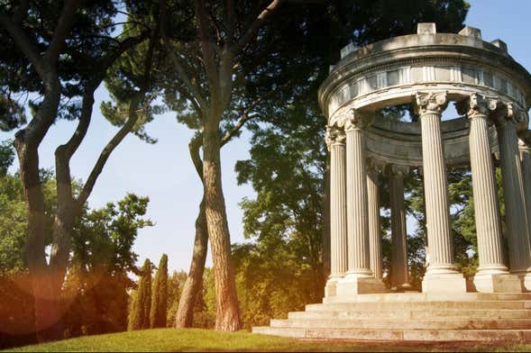 Visita guiada por el parque de El Capricho
