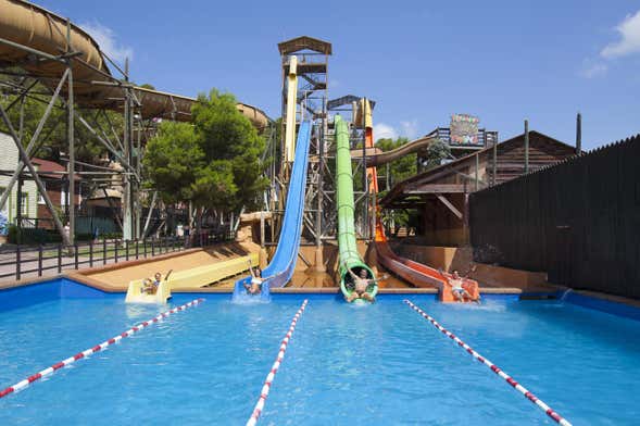 Entrada a Western Water Park