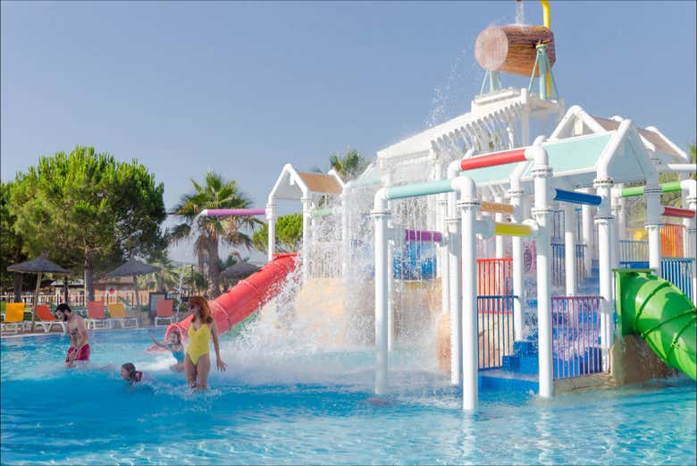 Una de las atracciones del Western Water Park