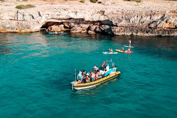 Lancha rápida desde Magaluf + Actividades acuáticas