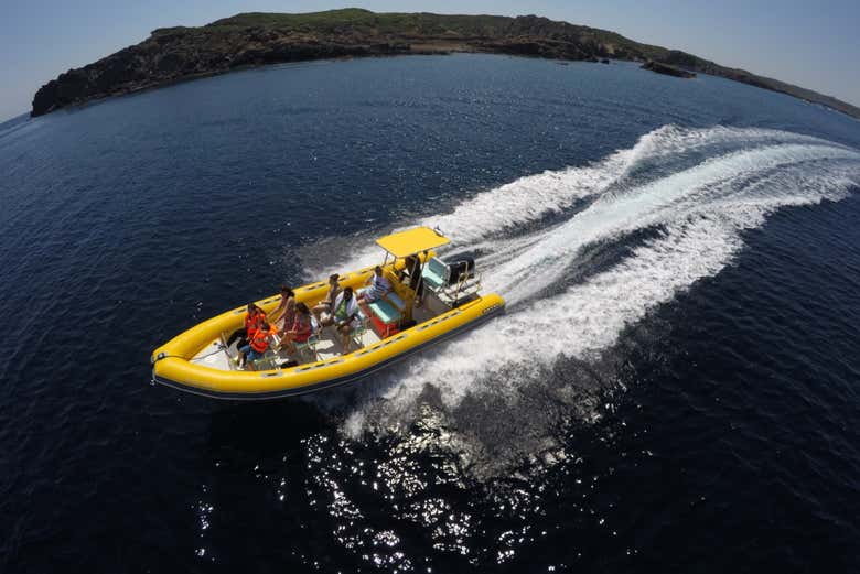 Profitez de l'excursion sur la Isla del Aire
