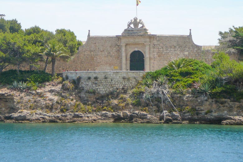 Île Lazareto, dans le port de Mahon