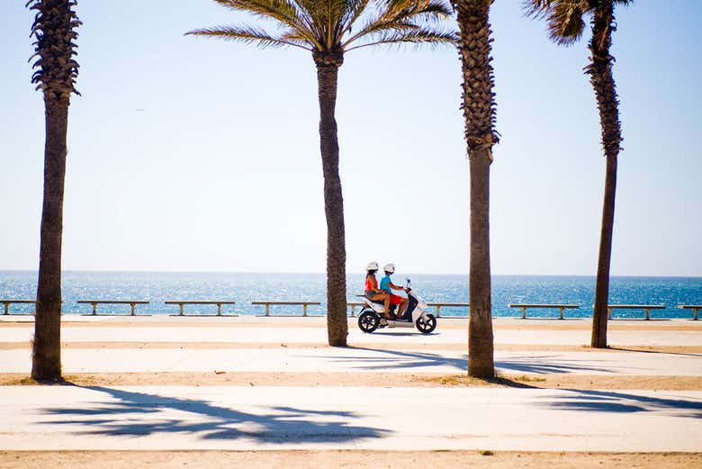 Minorque en moto