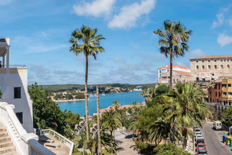 A panoramic view of Mahon