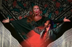Espectáculo en el Tablao Flamenco Alegría