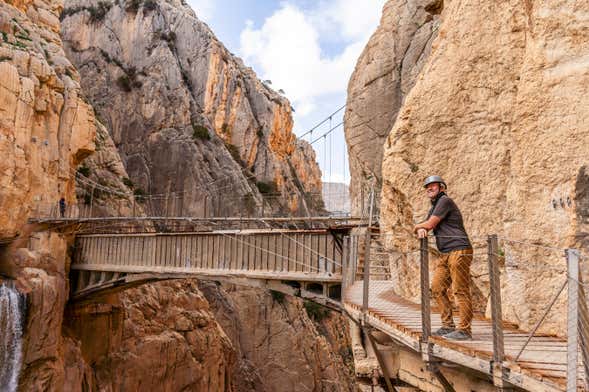 Excursion au Caminito del Rey et à Álora en petit groupe