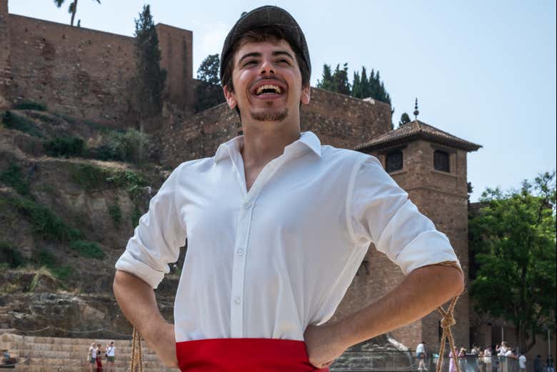 L'un des acteurs de la visite