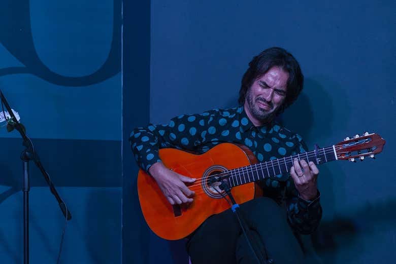 Chitarrista di flamenco